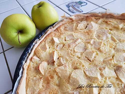 Tarte aux pommes à ma façon