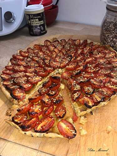 Tarte aux tomates cerise de Lilou