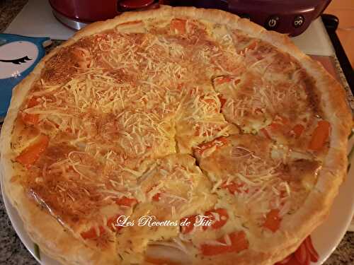 Tarte express aux surimis