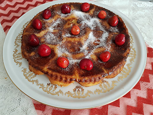 Tarte pain-perdu de Sylvie