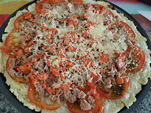 Tarte tomates thon et saumon fumé