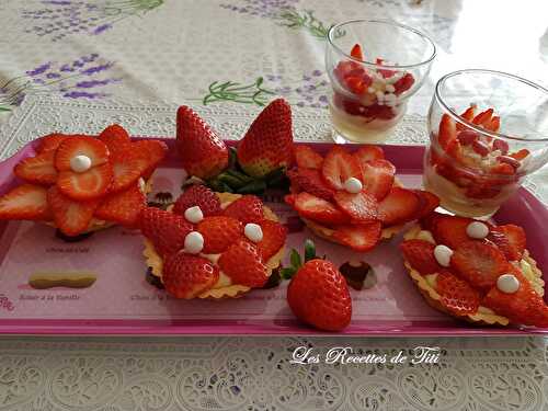 Tartelettes aux fraises