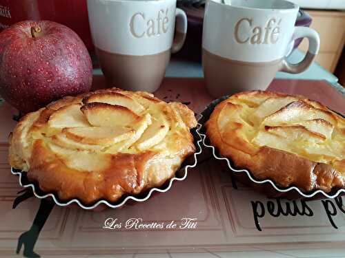 Tartelettes aux pommes et noix de coco