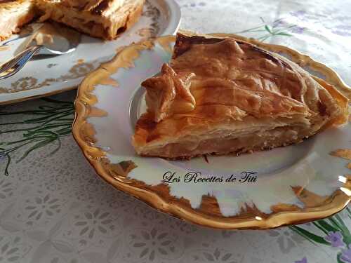 Tourte feuilletée aux pommes de Domi