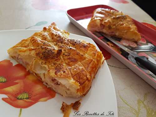 Tresse jambon fromage et chèvre