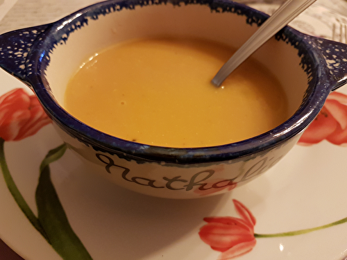 Velouté de légumes à la crème