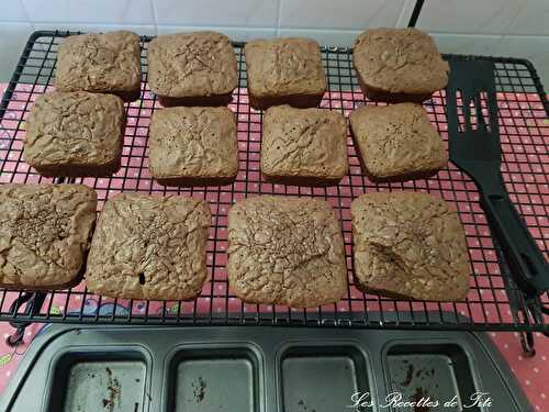 Délicieux brownies aux noix de pécan