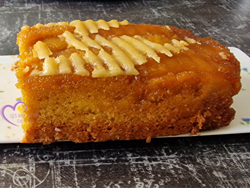 Gâteau mangue et pêche de Dédé