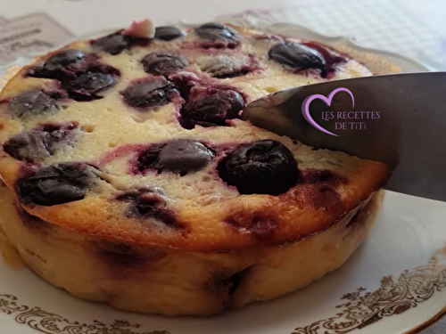 Clafoutis au yaourt et cerises