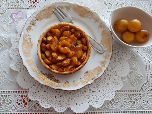 Quiches façon tartelettes aux mirabelles