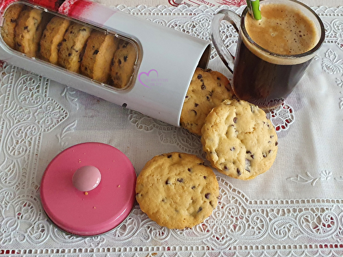 Cookies à la vanille aux pépites de chocolat et chunks