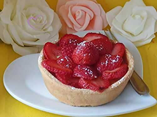 Quiches vanille fraises