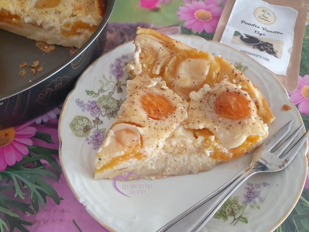 Clafoutis aux abricots au sirop