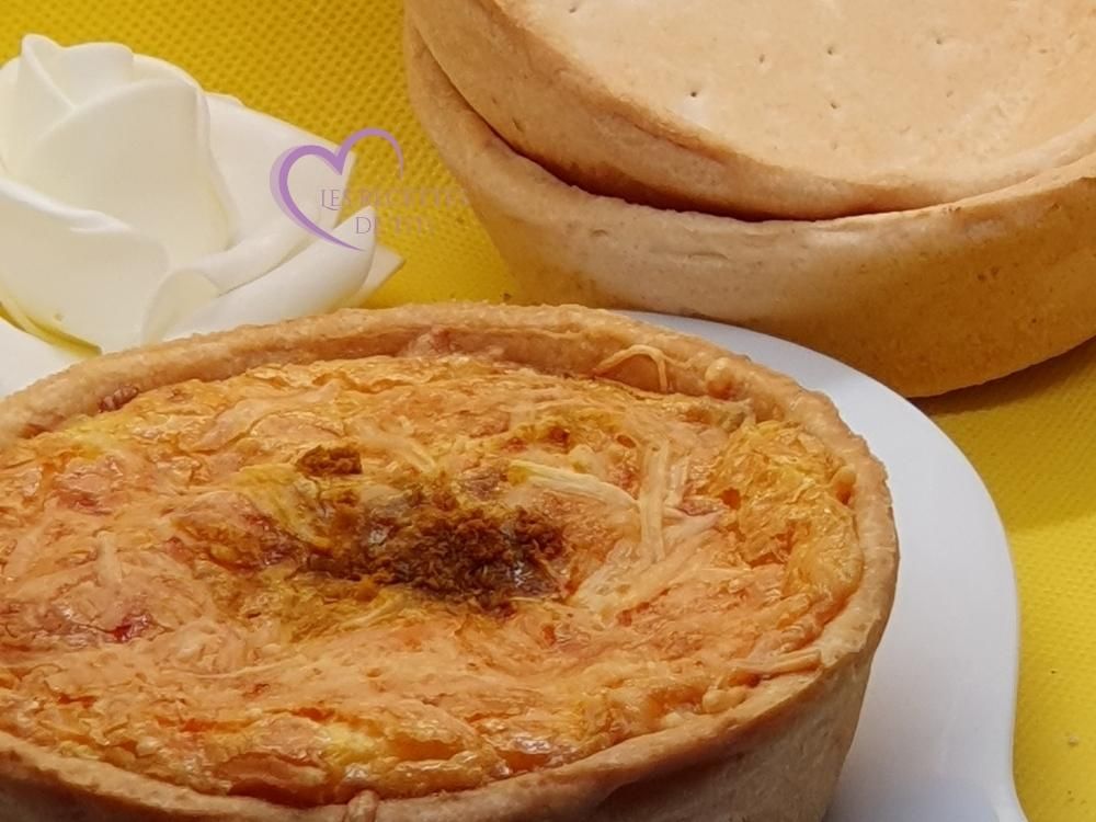 Quiches individuelles poulet et crème au curry