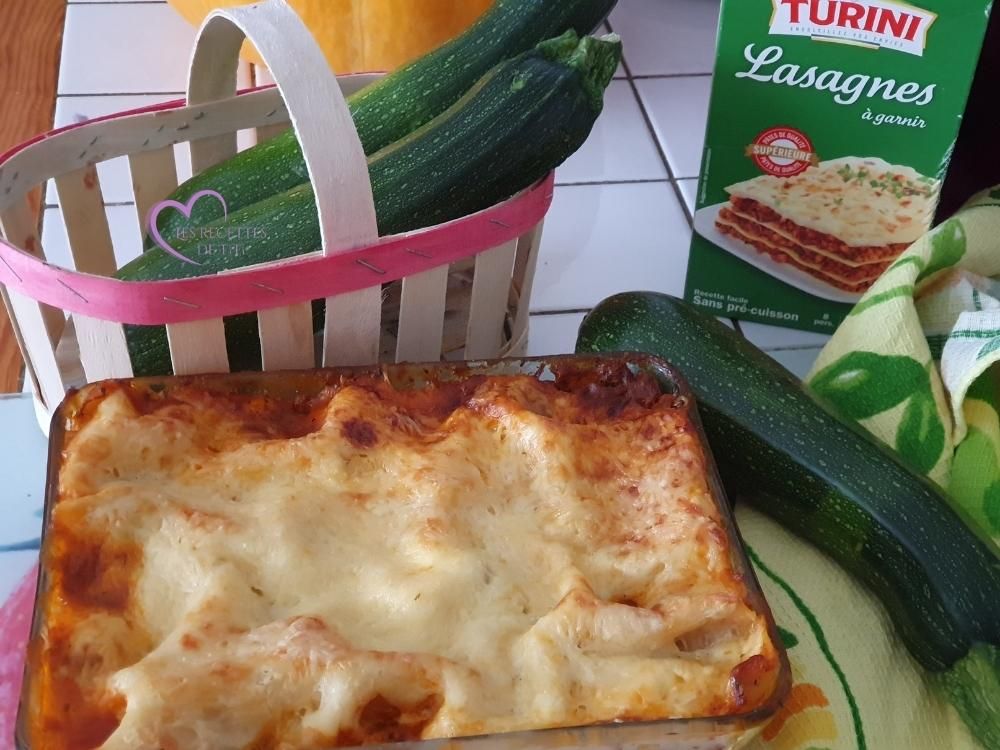 Lasagnes aux courgettes