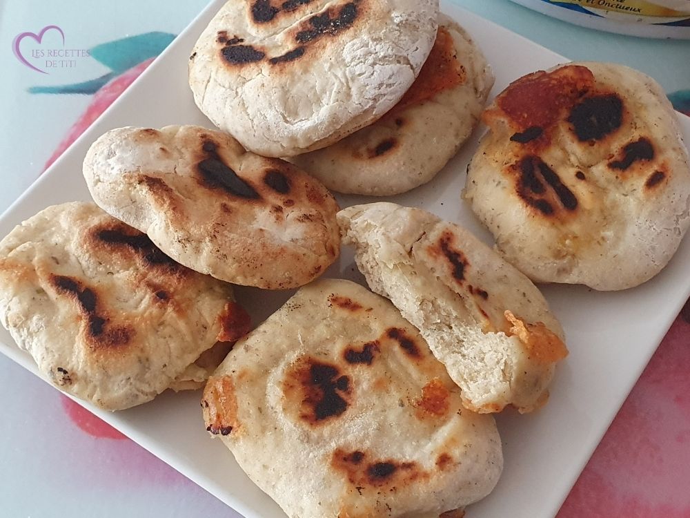 Naan au fromage