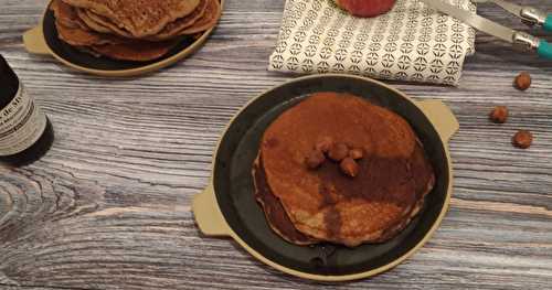 Pancakes à la farine de châtaigne