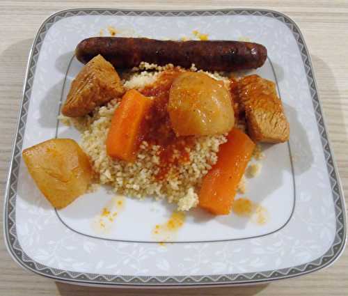 1ère recette au Cookéo de Moulinex : Couscous façon Zaza