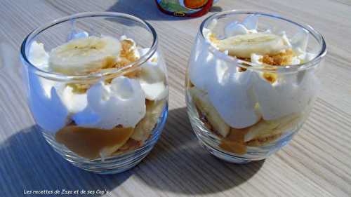 Banoffee à la confiture de lait