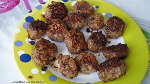 Boulettes de bœuf façon Keftas