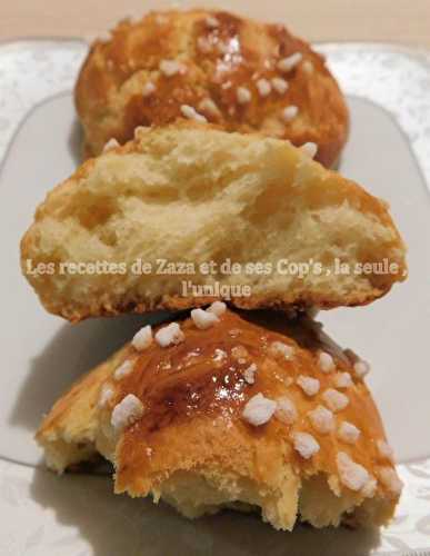 Brioches individuelles vanillées