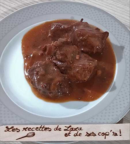 Carbonade Flamande au Cookeo