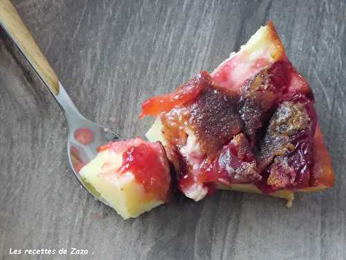 "Clafoutis" aux prunes