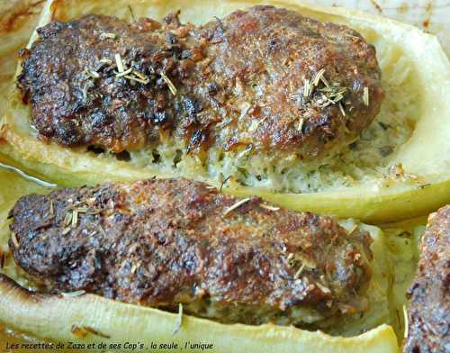 Courgettes du jardin farcies