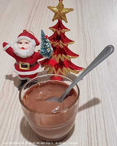 Crème dessert au cacao réalisée en 10 mn top chrono