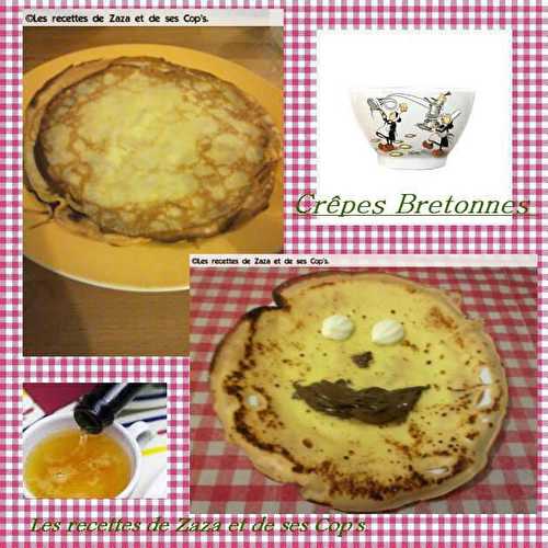 Crêpes Bretonnes.