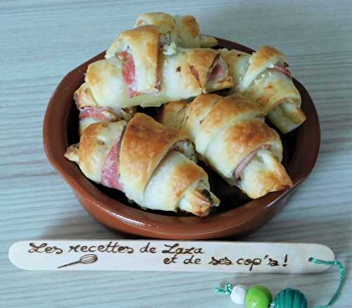 Croissants jambon / boursin