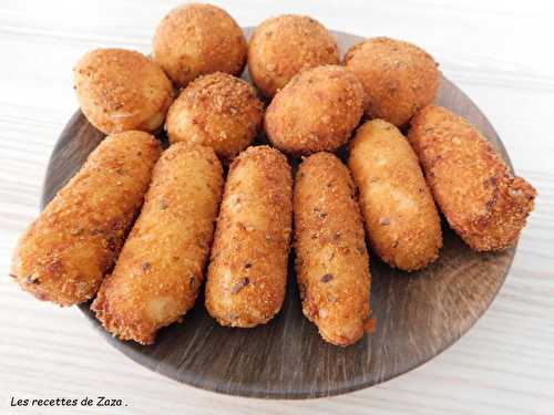 Croquettes de pommes de terre de Chef Simon - Les recettes de Zaza .