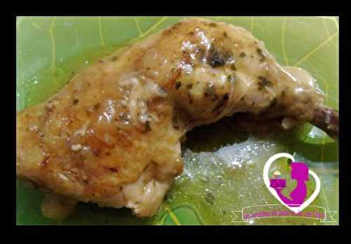 Cuisses de poulet à l'échalote au Cookéo
