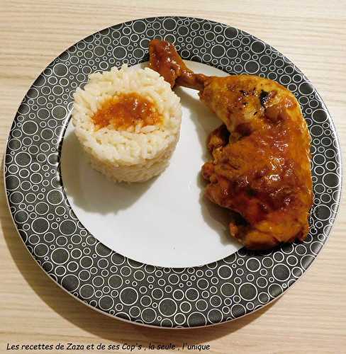 Cuisses de poulet aux échalotes et à la pulpe de tomate au Cookéo