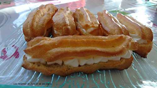 Éclairs à la chantilly