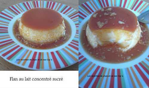 Flan au lait concentré sucré