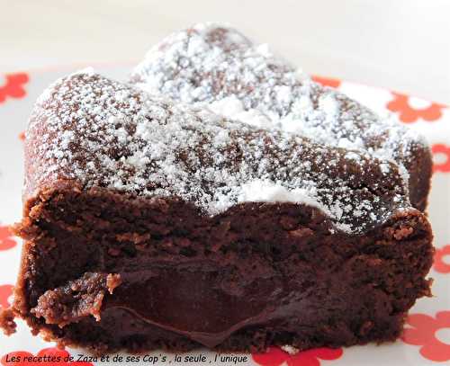 Fondant au chocolat et au lait concentré Non Sucré