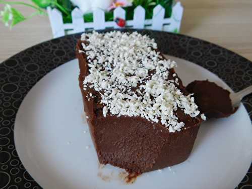 Fondant au chocolat sans cuisson , sans œuf et sans farine ...