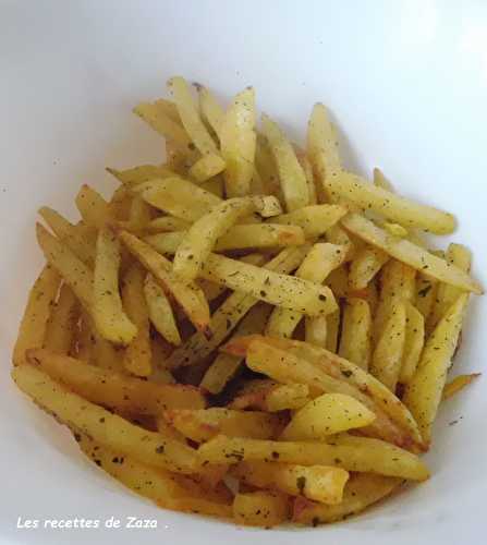 Frites au four maison aux herbes de Provence