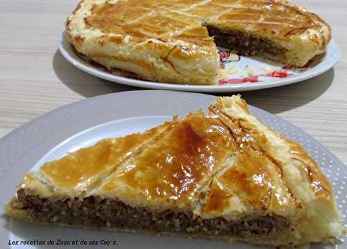 Galette crème d'amandes au rhum et orange