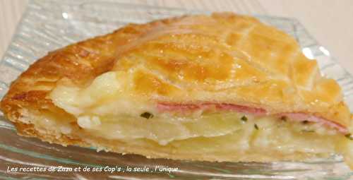 Galette salée (ou tourte feuilletée toute simple)