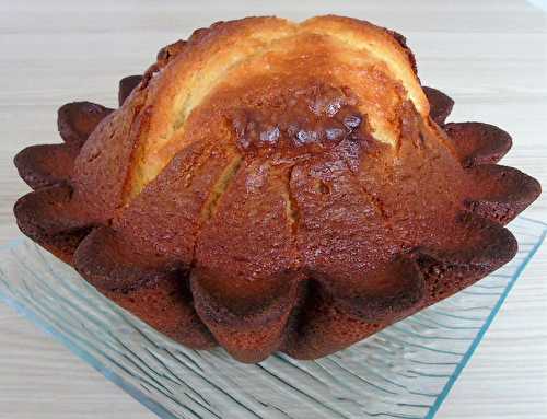 Gâteau au yaourt et au citron réalisé avec le Cook Expert