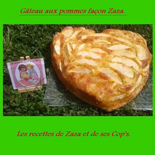 Gâteau aux pommes façon Zaza.