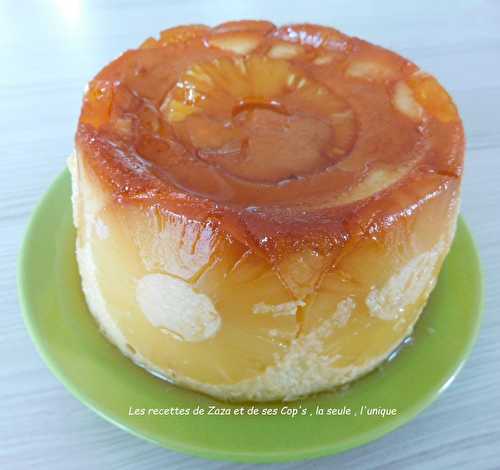 Gâteau de semoule à l'ananas au Cookeo