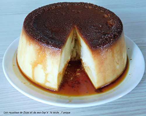 Gâteau de semoule au caramel au Cookéo