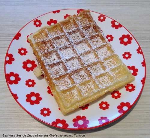 Gaufres de foire d'après ma Cop's Yumelise