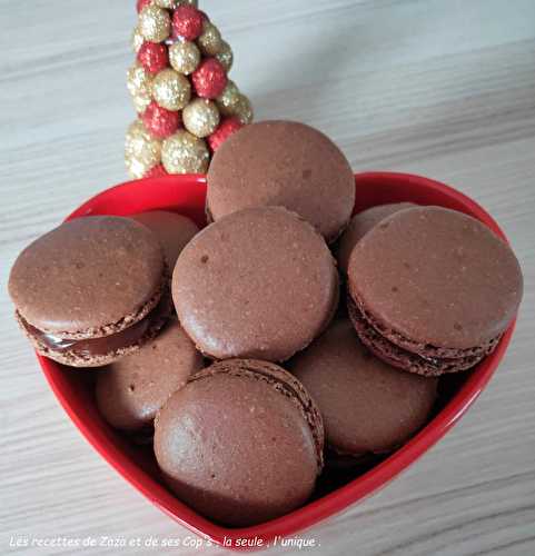 Macarons au chocolat Recette Tupperware