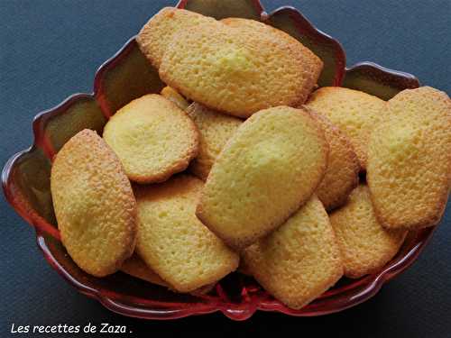 Madeleines à l'orange