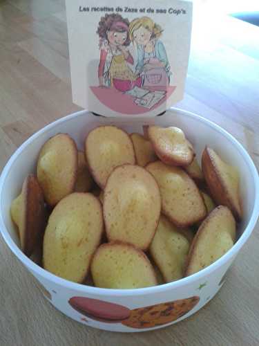 Madeleines au Citron.