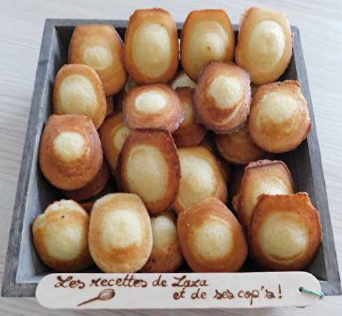 Madeleines d'après une recette de Philippe Conticini au SnackCollection